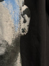 BLACK HALF SLEEV PRINTED T-SHIRT