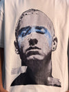 WHITE HALF SLEEV PRINTED T-SHIRT
