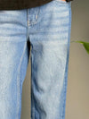 Dark Blue With White Shade Semi Baggy