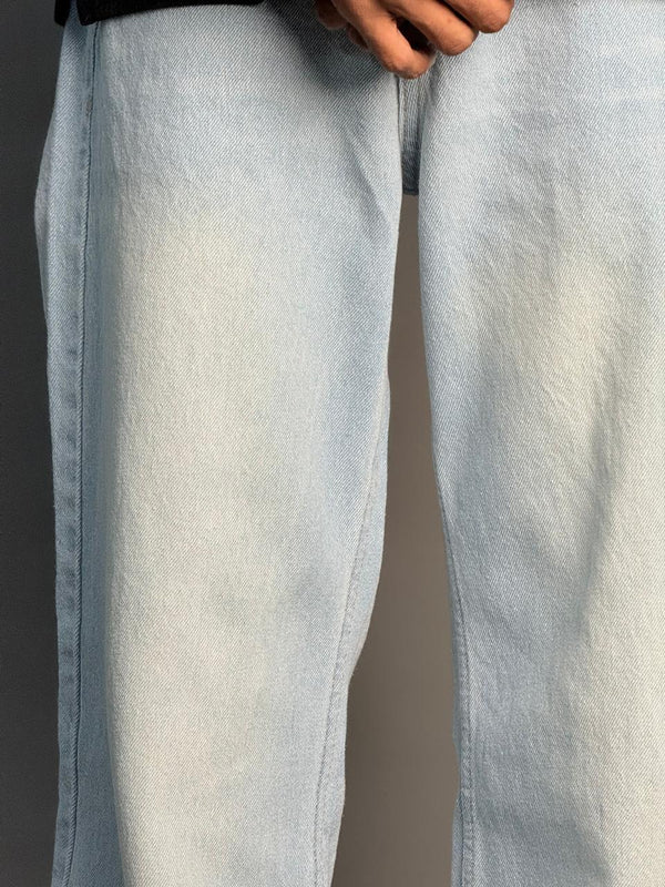 Essential Ice Blue Wide Leg
