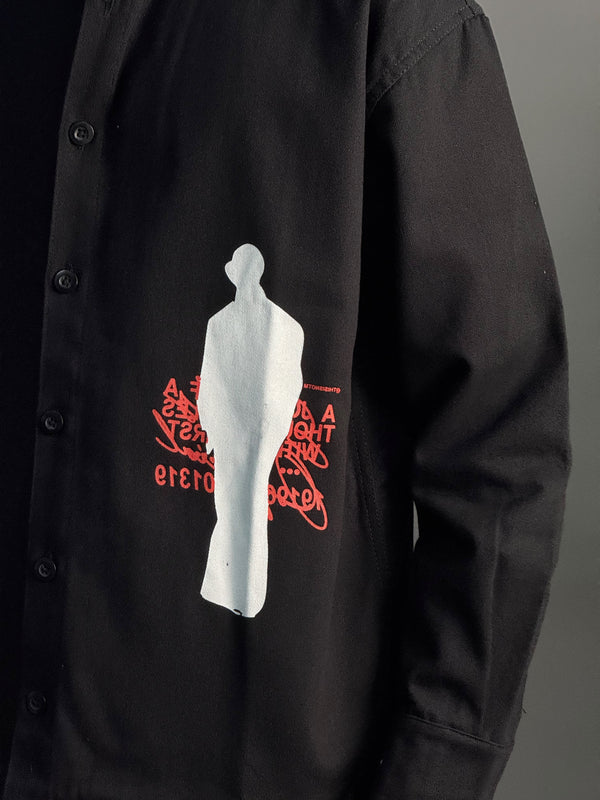 Black Printed Shirts