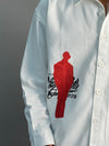 White Printed Shirts