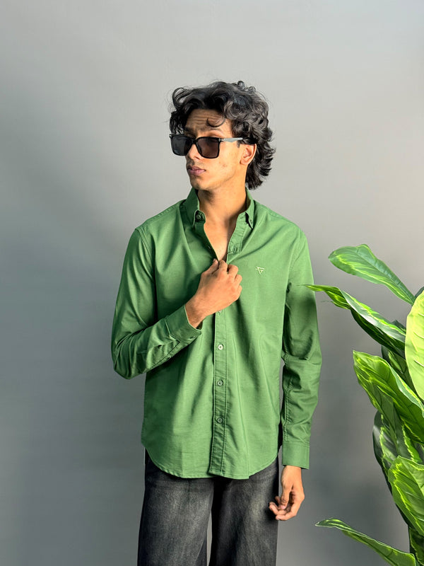 Plain Green Shirts