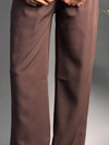 Korean Brown Formal Pants