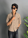 Inforce Brown and white checks shirts