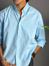 MSW Plain Light Blue Shirts