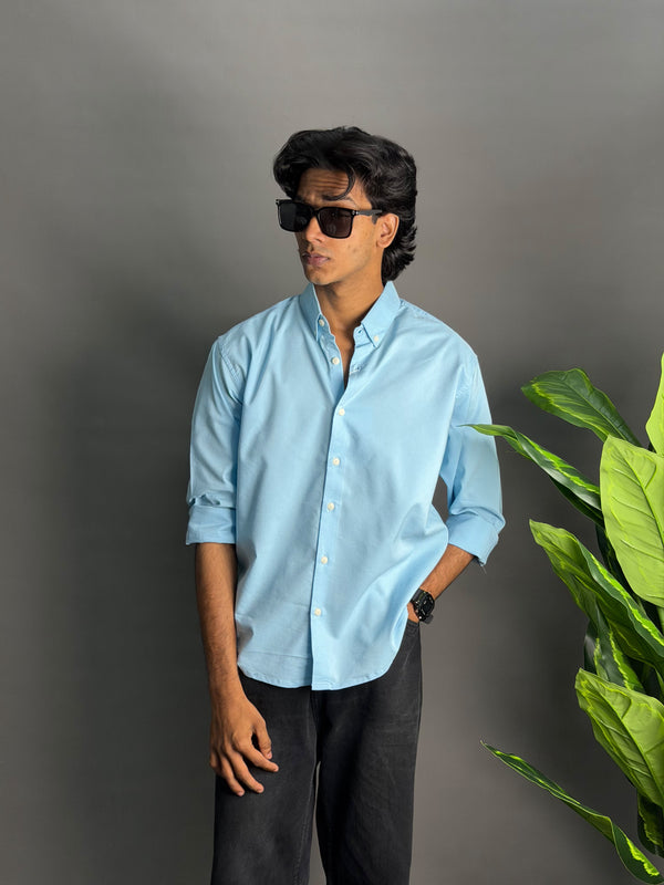MSW Plain Light Blue Shirts