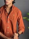 Plain Brick red shirts