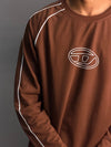 Full Sleeve Brown Cotton T-Shirts