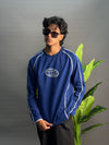 Full Sleeve Navy Blue Cotton T-Shirs