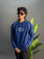Full Sleeve Navy Blue Cotton T-Shirs