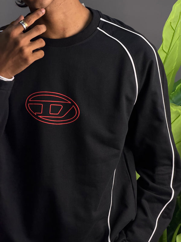 Full Sleeve Black Cotton T-Shirts
