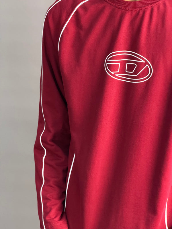 Full Sleeve Maroon Cotton T-Shirts