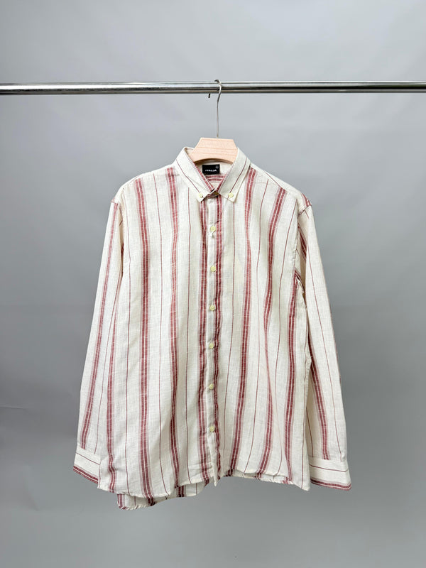 Premium Linen Stripe Shirt