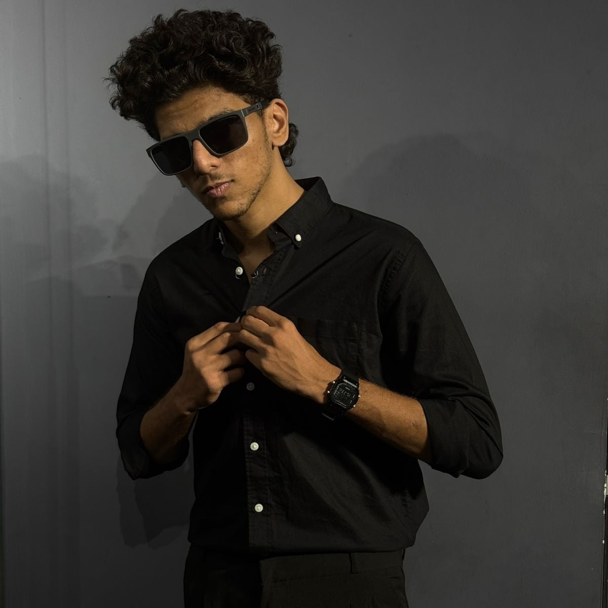 Full Sleeve Plain Shirt (M,L,XL)