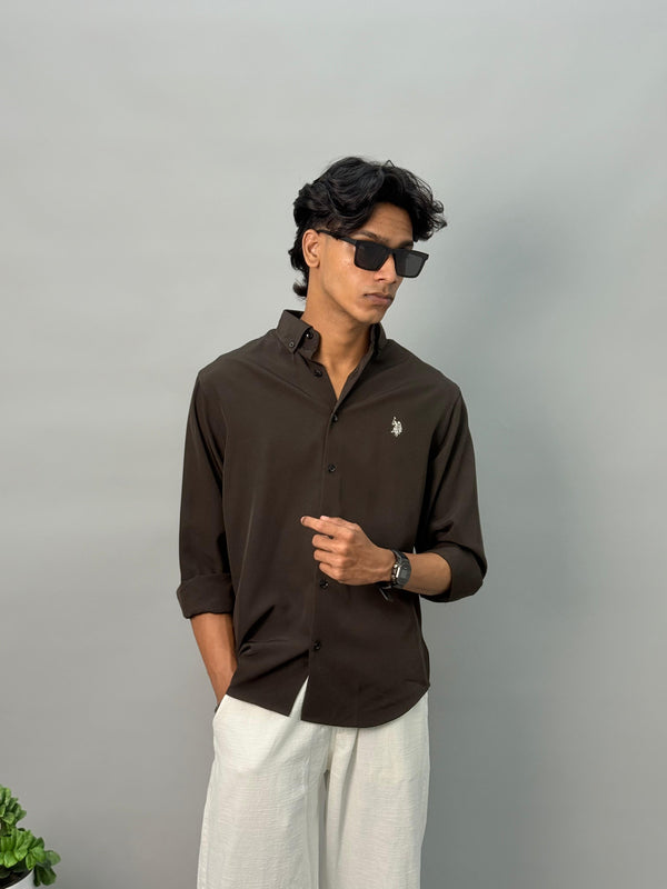 IMP SHIRTS - DARK BROWN