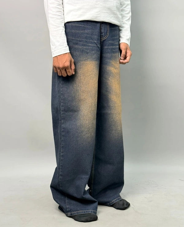 WIDE LEG BAGGY JEANS