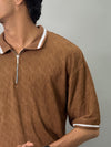 IMP COLLAR FIVE SLEEVE BROWN
