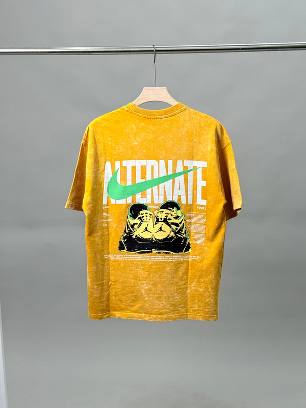 Printed Five sleeve T-shirt