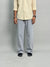 Light Grey Straight Fit Jean