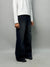 Faded Black Wide-Leg Jeans
