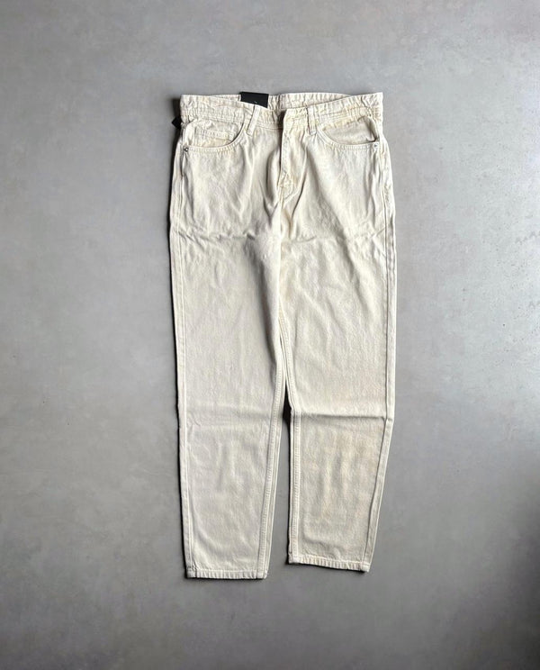 Cream Mom Fit Jean