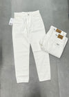 Mom Fit White Jean