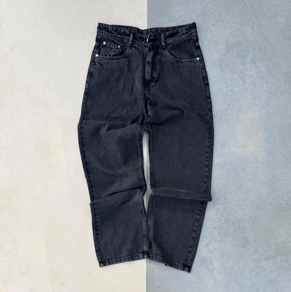 Dark Blue Charcoal Baggy
