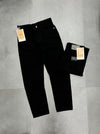 Plain Black Mom Fit Jean