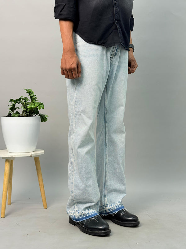 Patch Hem Jeans