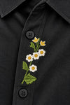 Black Premium Embroidery Shirt