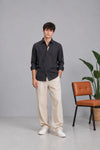 Black Premium Embroidery Shirt