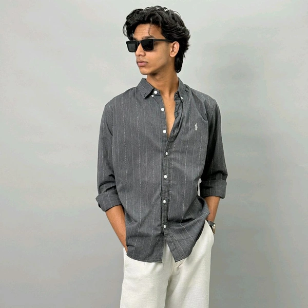 IMP LINENSTRIPE SHIRT