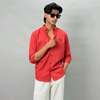 LINEN EMBROIDERY SHIRT
