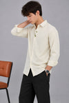 Premium Embroidery Shirt Cream