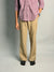 Light Brown Formal Semi Bootcut Pants