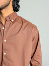 Brown Plain Shirt