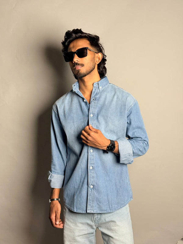 Light Blue Denim Shirt