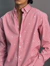 Red Checks With Stars Shirt