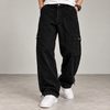 Black Corduroy Baggy Clearance