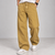 Mustard-Tan Baggy Jeans