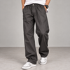 Dark Grey Baggy Track Pants