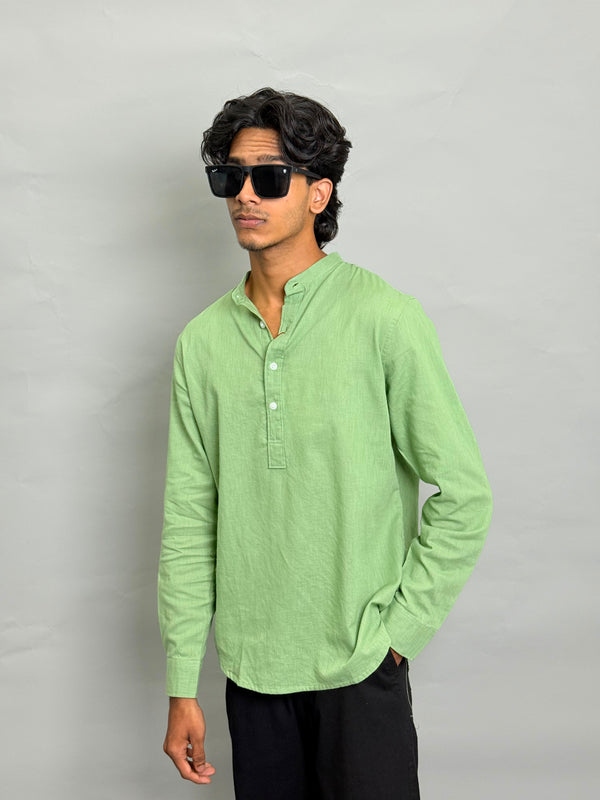 Linen Short Kurta