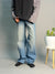 Light Blue Whisker Straight fit