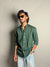 Dark Green Plain Shirt