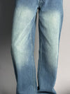 Teal Blue Wash Jeans