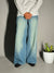 Premium Blue Wideleg Jeans