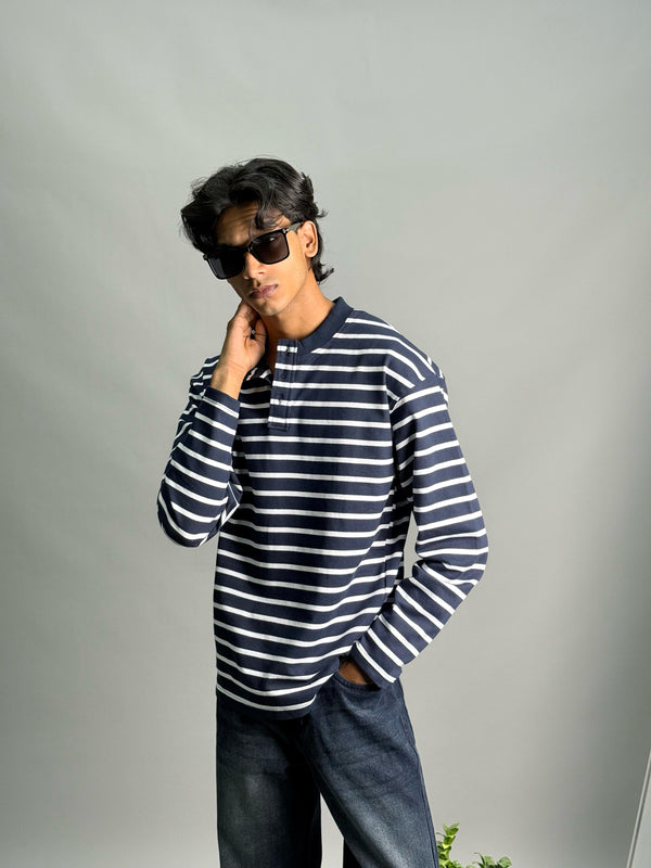 Premium Henley Full Sleeve T-Shirt