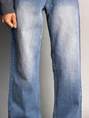 Vintage mid blue wash Jeans