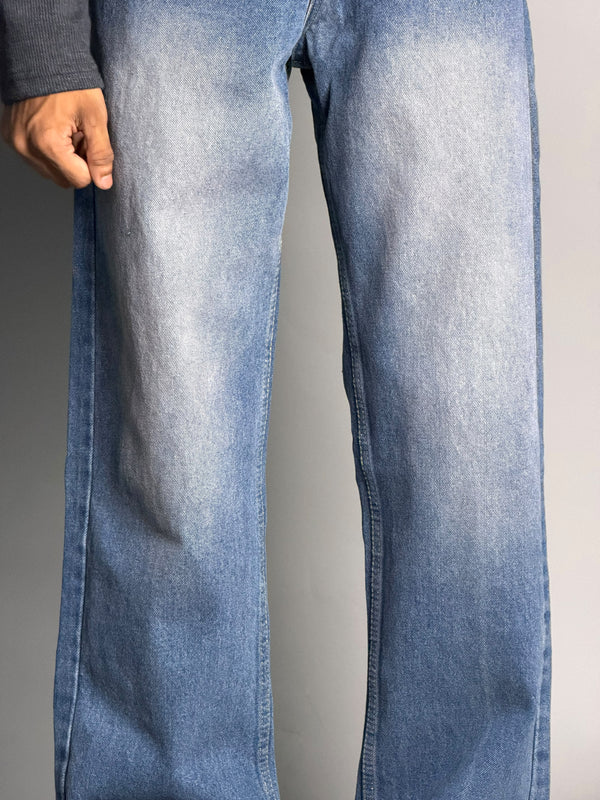 Vintage mid blue wash Jeans